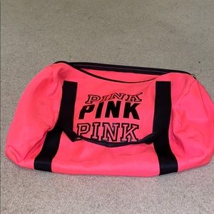 Hot Pink PINK Duffel Bag